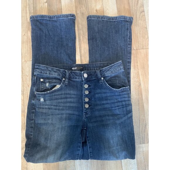 Simply Vera Wang, 5-Button Jeans Bootcut Medium Wash Size 8 - Picture 1 of 7